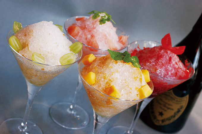 “ドンペリ”かき氷、夏季限定発売 - フレッシュフルーツのトッピングで大人の味わい｜写真6