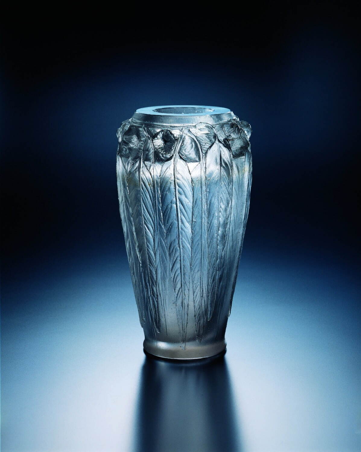シール・ペルデュ花瓶《ユーカリ》1923年、北澤美術館蔵、撮影：清水哲郎