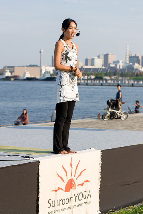 ヨガフェスタ横浜2013 - モデルSHIHOらが講師に、エルカフェがスムージーを販売｜写真6