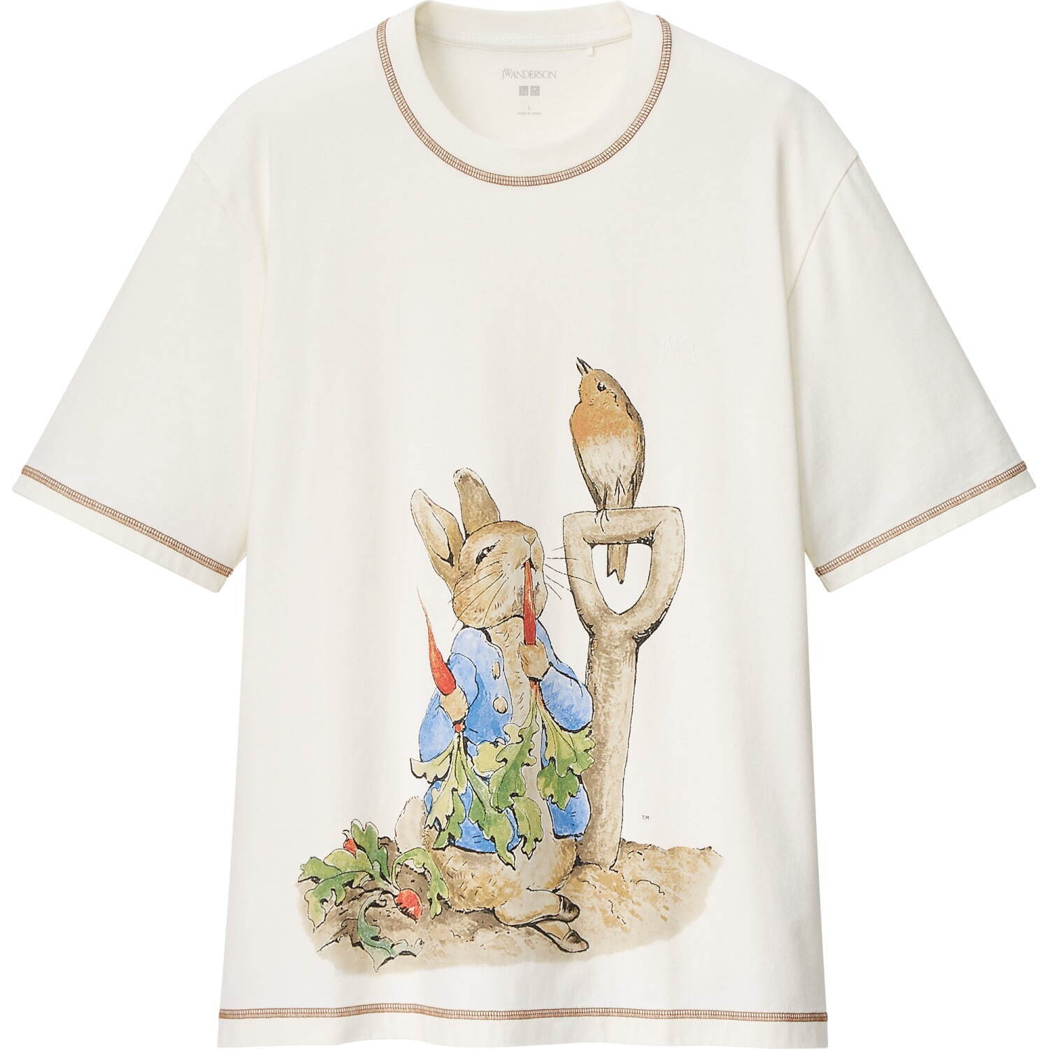 ピーターラビット オーバーサイズTシャツ(半袖) 1,990円