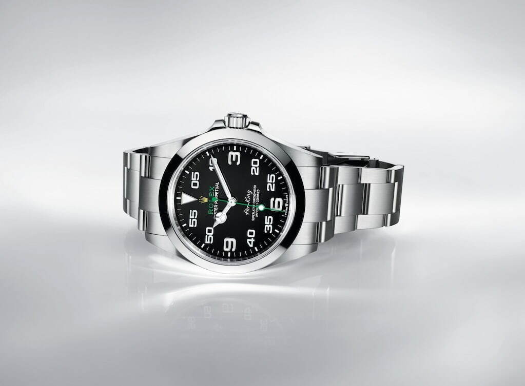〈ロレックス〉腕時計「オイスター パーペチュアル エアキング」デザイン刷新、新世代モデル