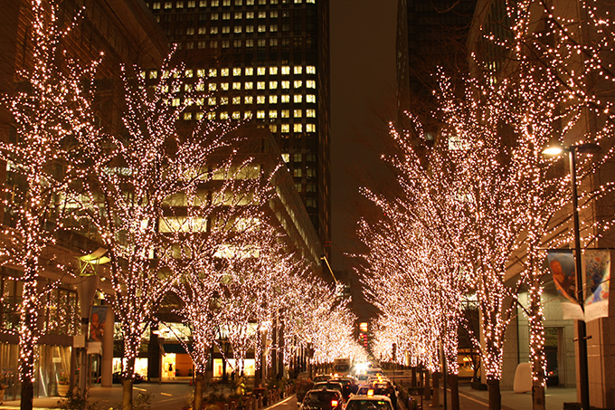 東京・丸の内にディズニーのクリスマスイルミネーション - プーさんのツリーも登場！｜写真3