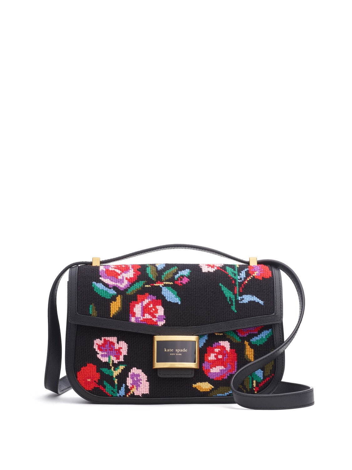 katy autumn floral needlepoint fabric medium convertible shoulder bag 69,300円
※8月末発売予定
