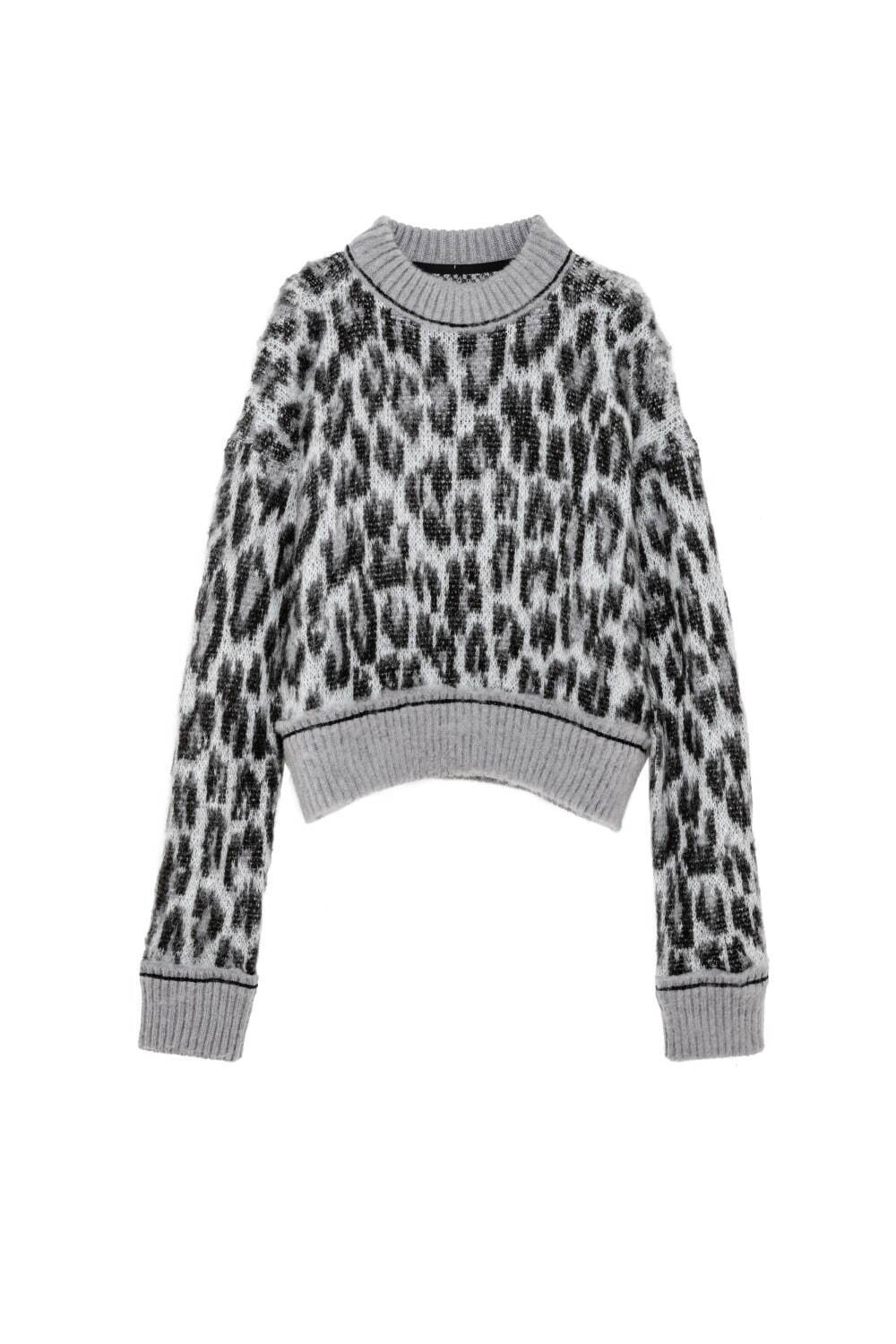 Leopard Jacquard Knit Pullover 63,800円