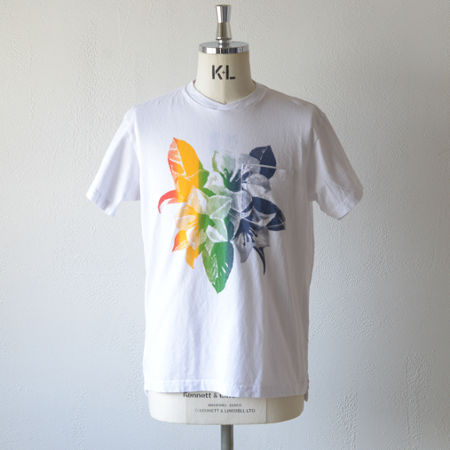 Printed Cross Crew Neck T-shirt 【Engineered Garments】 1