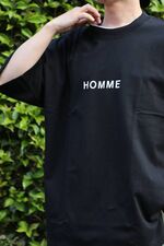 COMME des GARCONS HOMMEプリントオーバーサイズTシャツスタイル 4