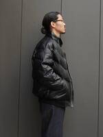 WACKO MARIA(ワコマリア) LEATHER DOWN JACKET -A- 着用 3