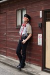 門田 壮平さん - ヴィンテージ(vintage)、イッセイ ミヤケ(ISSEY MIYAKE)｜原宿ストリートスナップ1