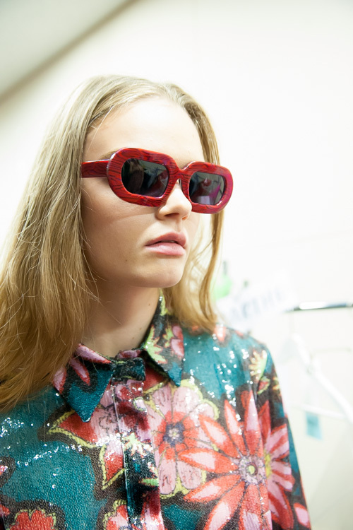 ハウス オブ ホランド(House of Holland) 2015年春夏バックステージ - 写真18
