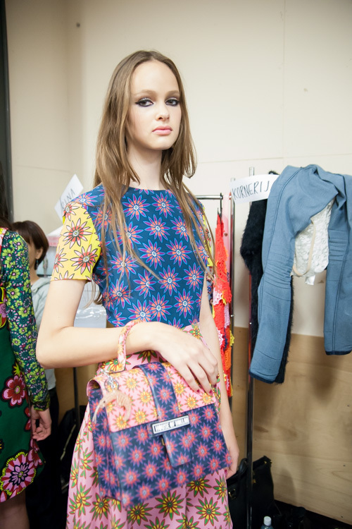 ハウス オブ ホランド(House of Holland) 2015年春夏バックステージ - 写真19