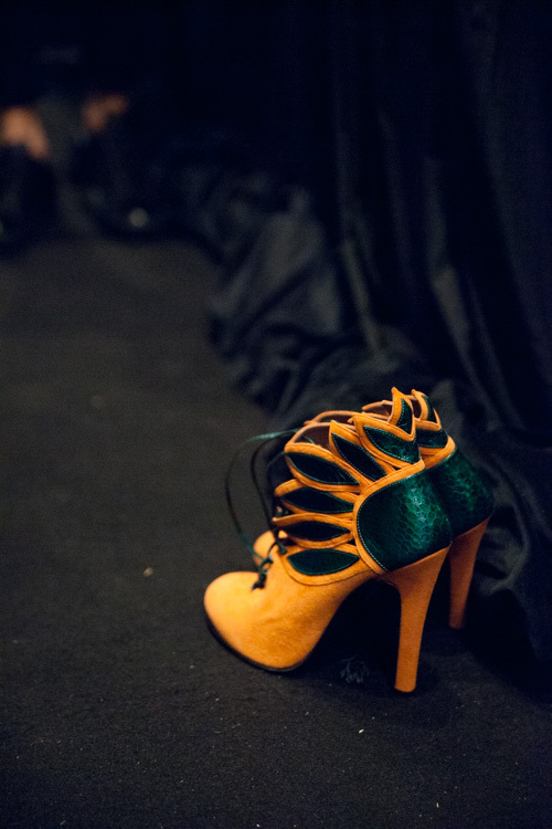 ハウス オブ ホランド(House of Holland) 2015年春夏バックステージ - 写真20