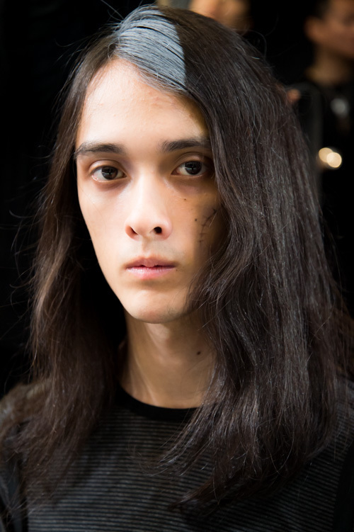 ヨウジヤマモト(Yohji Yamamoto) 2015-16年秋冬バックステージ - 写真6