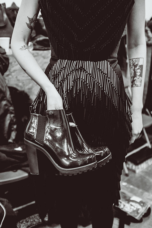 ガレス ピュー(Gareth Pugh) 2015-16年秋冬バックステージ - 写真33