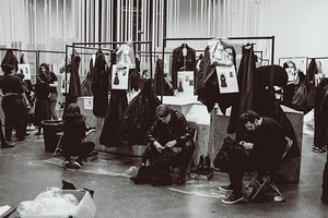 ガレス ピュー(Gareth Pugh) 2015-16年秋冬バックステージ - 写真1