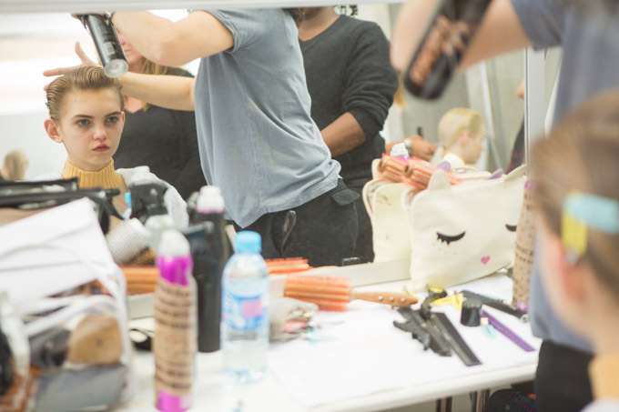 ロエベ(LOEWE) 2015-16年秋冬バックステージ - 写真2