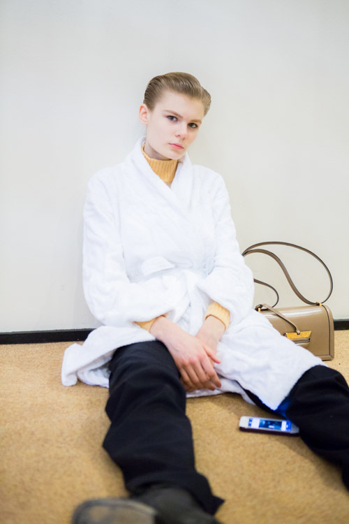 ロエベ(LOEWE) 2015-16年秋冬バックステージ - 写真25