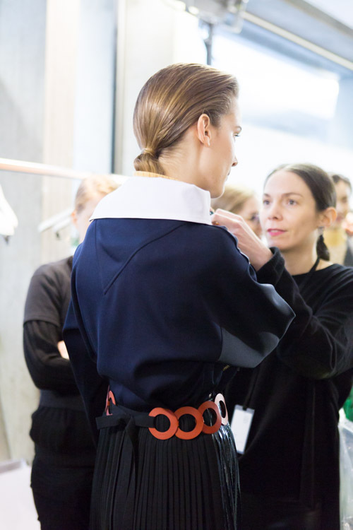 ロエベ(LOEWE) 2015-16年秋冬バックステージ - 写真33