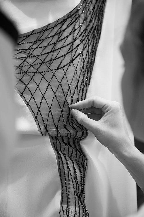 アトリエ ヴェルサーチェ オートクチュール(Atelier Versace Haute Couture) 2016年春夏バックステージ - 写真2