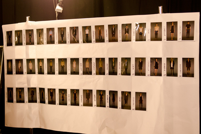アトウ 2012年春夏<span>コレクション</span> <span>バックステージ</span> - バックステージ画像11