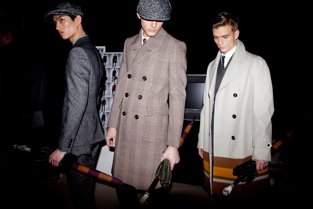 バーバリープローサム(Burberry Prorsum) 2012-13年秋冬 バックステージ - 写真2