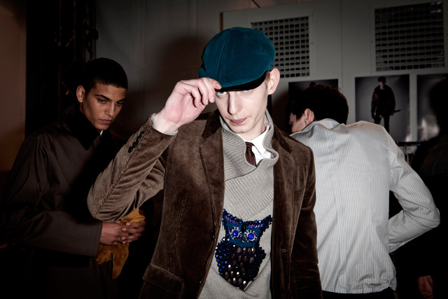 バーバリープローサム(Burberry Prorsum) 2012-13年秋冬 バックステージ - 写真4