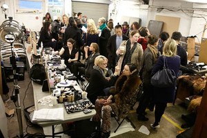 マーガレット・ハウエル(MARGARET HOWELL) 2012-13年秋冬 バックステージ - 写真8