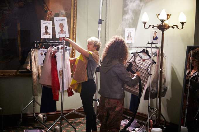 ヴィヴィアン・ウエストウッド レッドレーベル(Vivienne Westwood RED LABEL) 2013年春夏バックステージ - 写真9