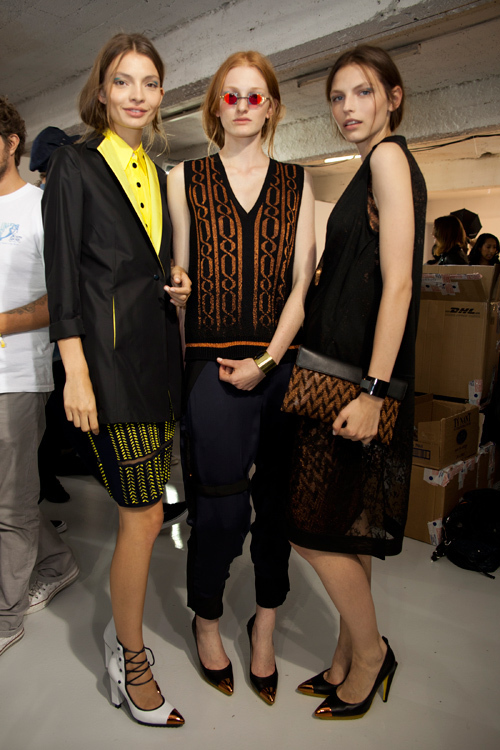 プリングル オブ スコットランド 2012年春夏<span>コレクション</span> <span>バックステージ</span> - バックステージ画像3