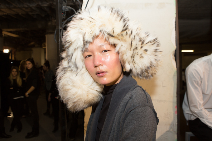 モンクレール ガム・ルージュ(MONCLER GAMME ROUGE) 2013-14年秋冬バックステージ - 写真12