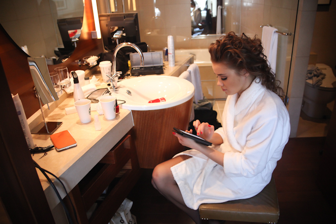 ビューティフルピープル 2013-14年秋冬<span>コレクション</span> <span>バックステージ</span> - バックステージ画像14