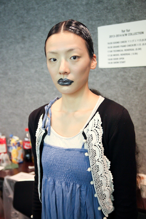 ファーファー 2013-14年秋冬<span>コレクション</span> <span>バックステージ</span> - バックステージ画像31