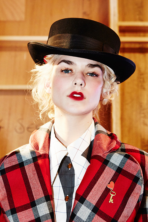 ヴィヴィアン・ウエストウッド レッドレーベル(Vivienne Westwood RED LABEL) 2014-15年秋冬バックステージ - 写真13