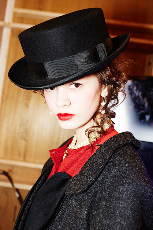 ヴィヴィアン・ウエストウッド レッドレーベル(Vivienne Westwood RED LABEL) 2014-15年秋冬バックステージ - 写真14