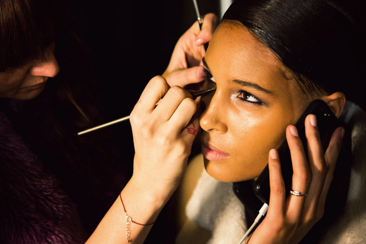 ダナ キャラン(DONNA KARAN) 2014-15年秋冬バックステージ - 写真3