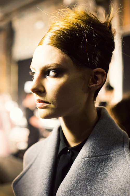 ダナ キャラン(DONNA KARAN) 2014-15年秋冬バックステージ - 写真23