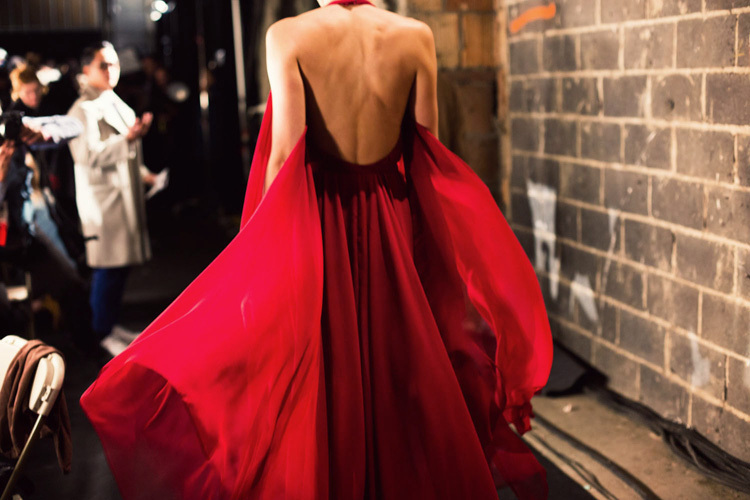 ダナ キャラン(DONNA KARAN) 2014-15年秋冬バックステージ - 写真45