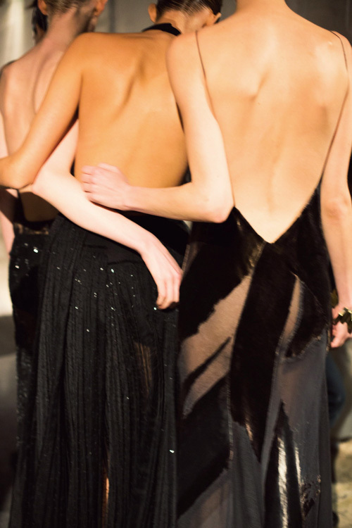 ダナ キャラン(DONNA KARAN) 2014-15年秋冬バックステージ - 写真46