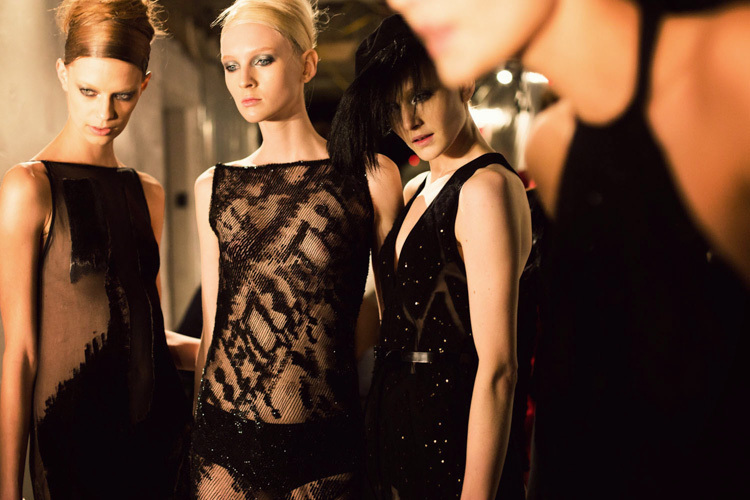 ダナ キャラン(DONNA KARAN) 2014-15年秋冬バックステージ - 写真47