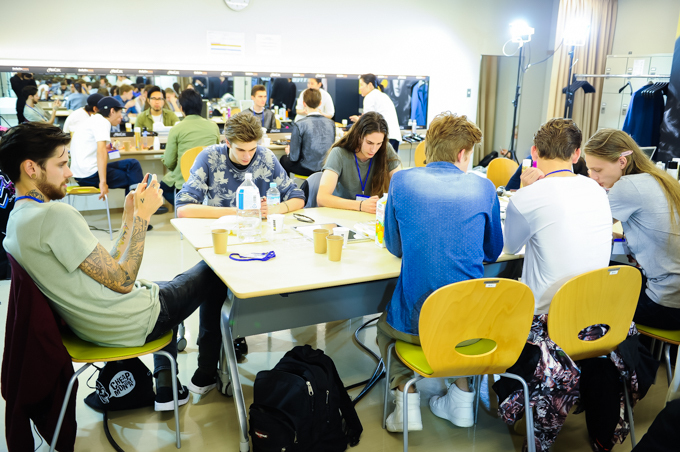 ファクトタム(FACTOTUM) 2015年春夏バックステージ - 写真13