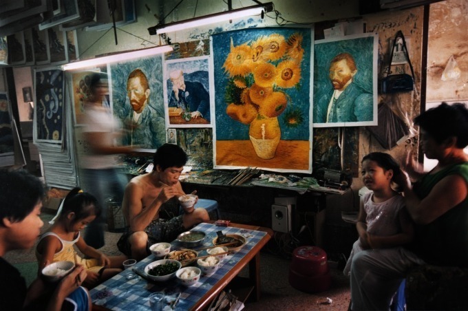 華麗 中国の作家さん一笑さんの作品です最高の絵画て 絵画 - 絵画