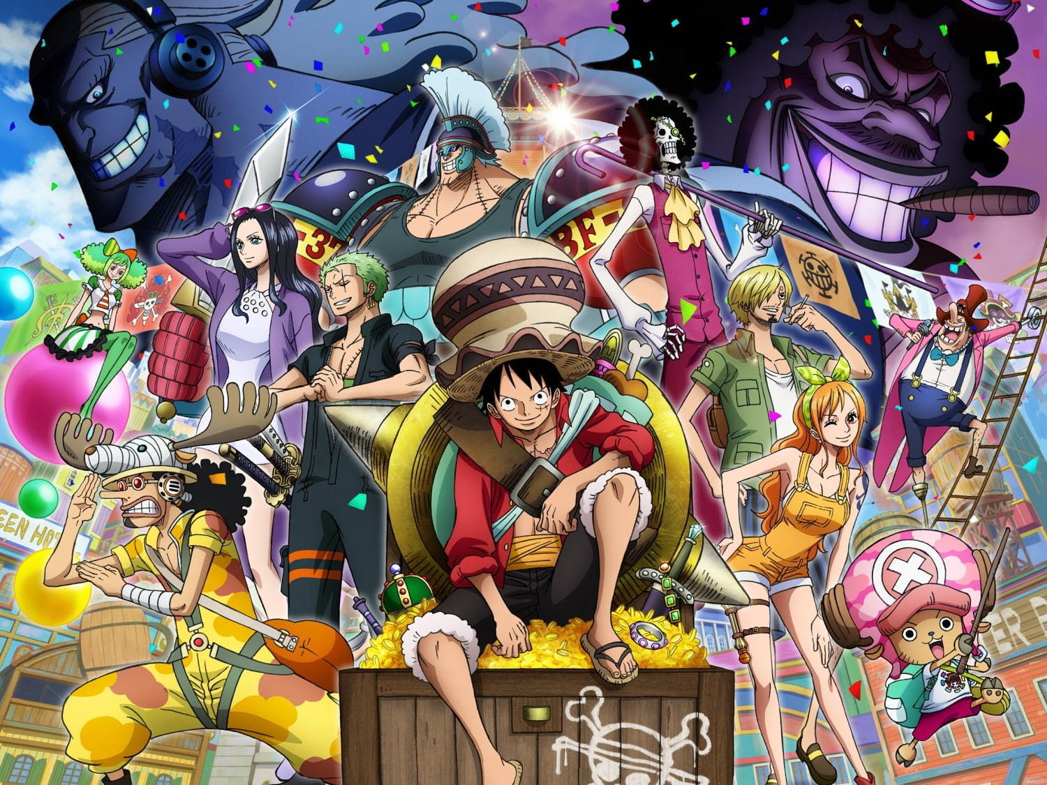 劇場版 One Piece Stampede スタンピード 歴代最大キャラ数で海賊王の宝探し ファッションプレス