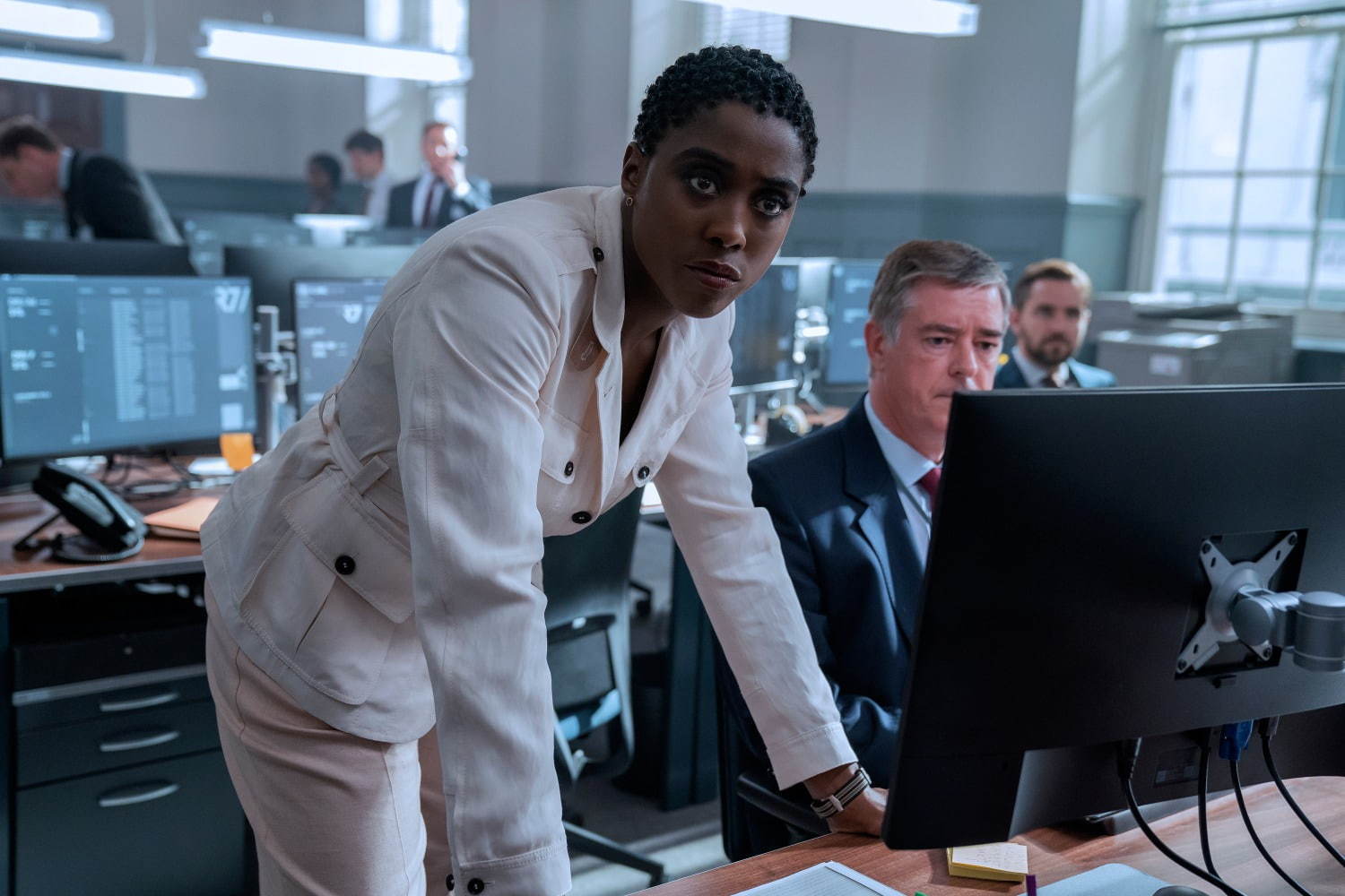 Nomi (Lashana Lynch) in NO TIME TO DIE, an EON Productions and Metro Goldwyn Mayer Studios film
Credit: Nicola Dove © 2020 DANJAQ, LLCAND MGM.ALL RIGHTS RESERVED.