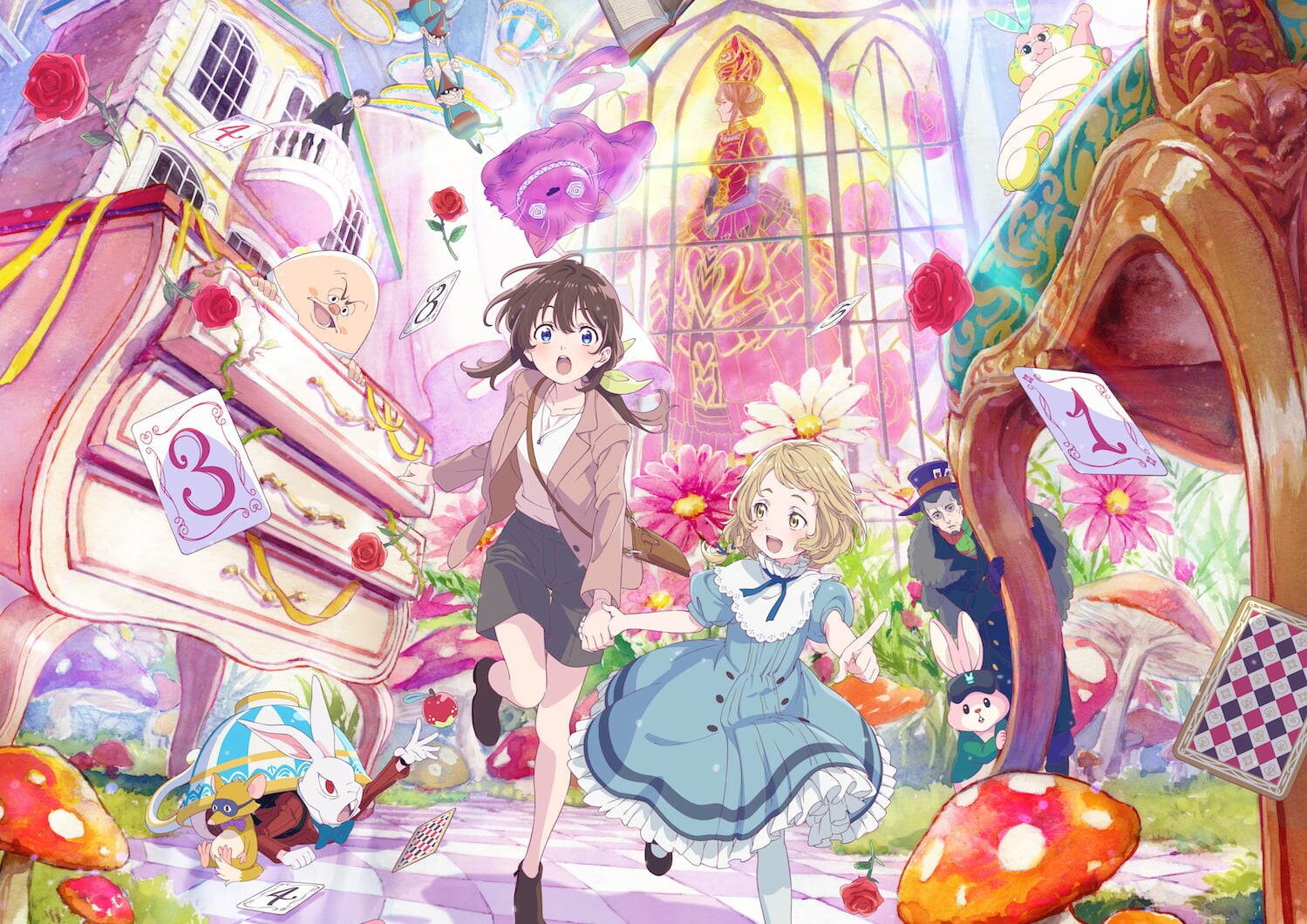 P.A.WORKS制作の劇場アニメ『不思議の国でアリスと Dive in
