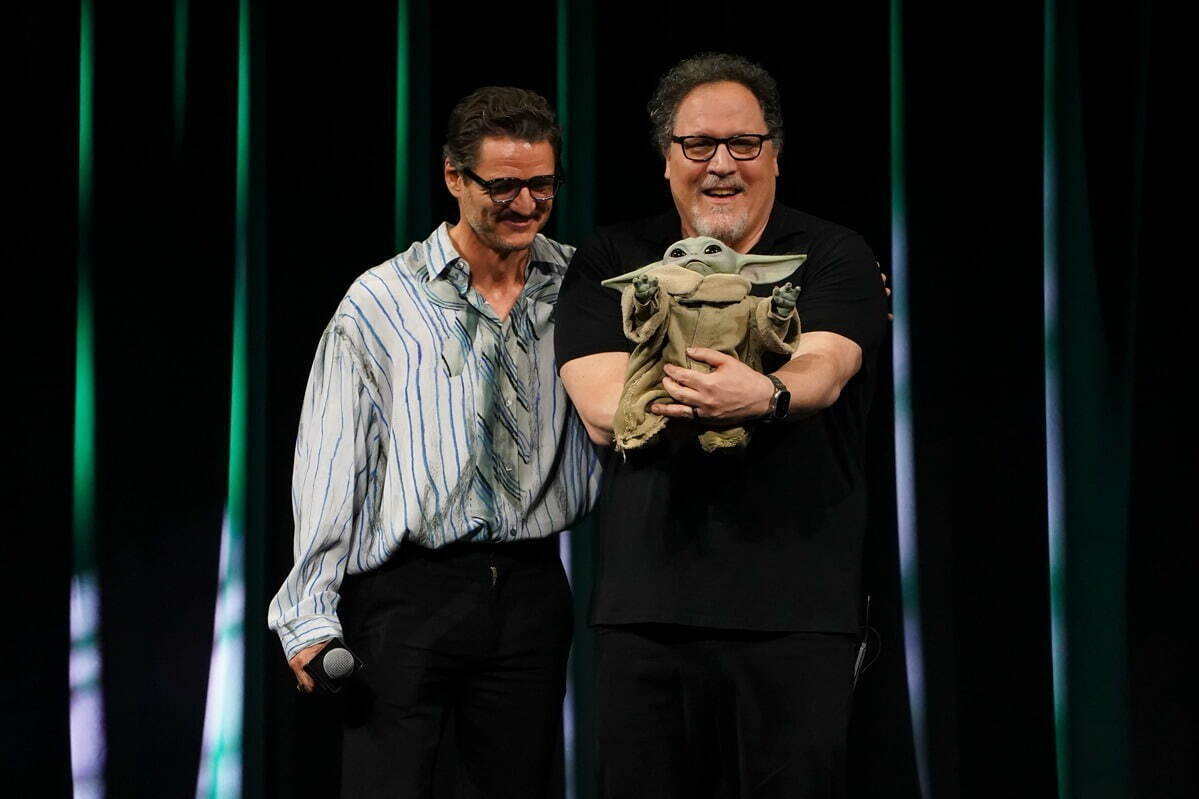 ペドロ・パスカル、ジョン・ファヴロー、グローグー
©2025 Lucasfilm Ltd. & TM. All Rights Reserved
2025 Getty Images