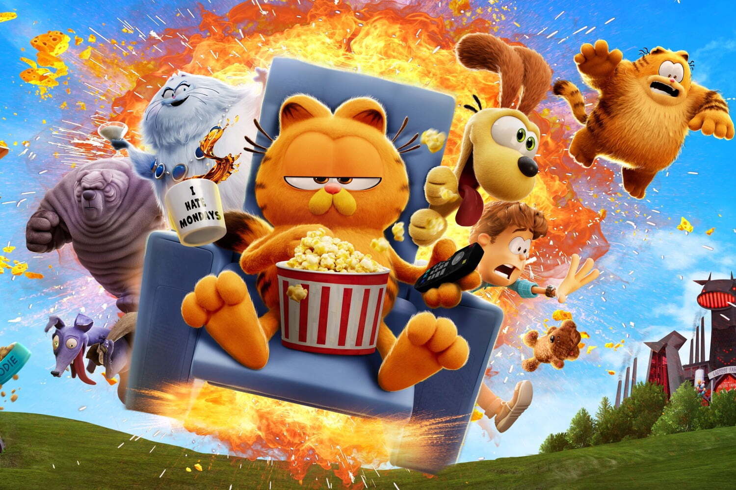 映画『ねこのガーフィールド』