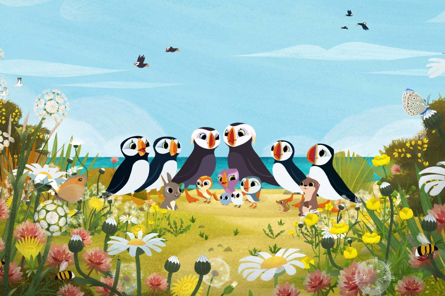 映画『パフィンの小さな島』