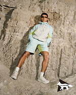 メゾン キツネ × アンドワンダー、キツネロゴ＆トライアングルを配したTシャツやバッグなど｜写真3