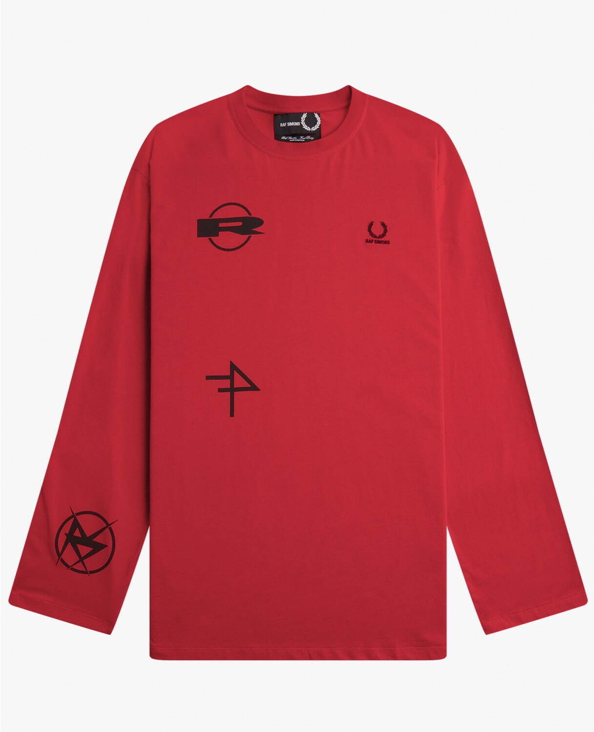 「Raf Simons Printed Long Sleeve T-Shirt」25,300円