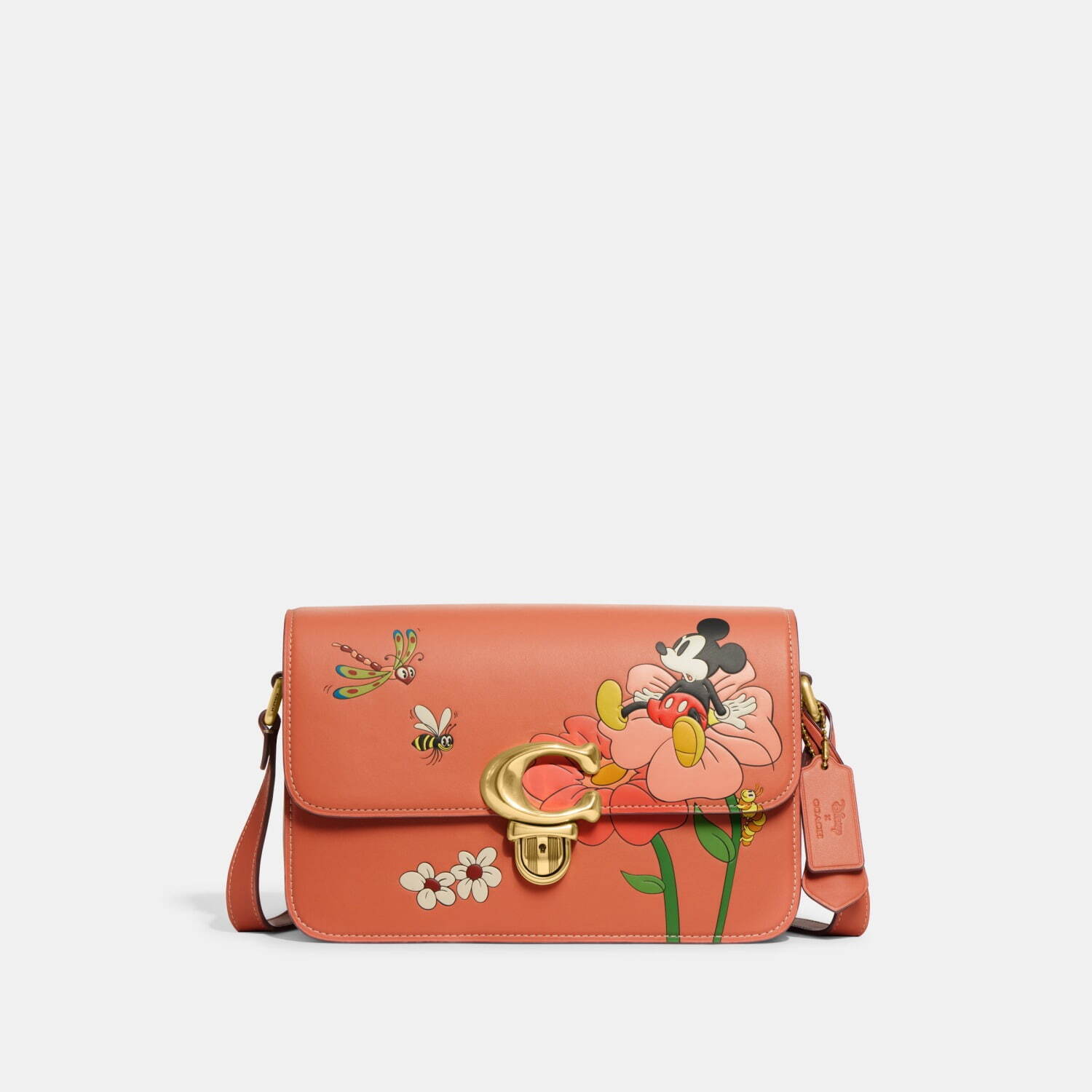 コーチ　COACH×Disneyコラボ ミッキーパッチ　ショルダーバッグ