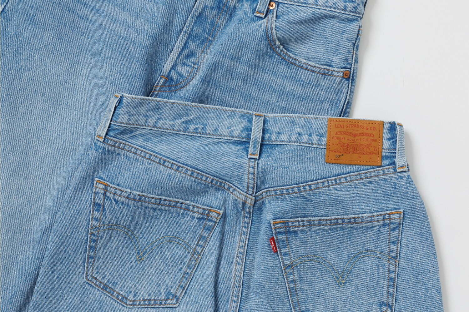 Levis コラボ　ジーンズ　ブルー